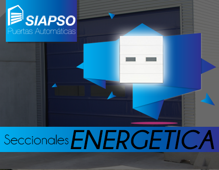 PUERTA SECCIONAL INDUSTRIAL SERIE ENERGÉTICA