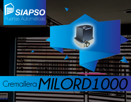  MOTOR DE CREMALLERA MILORD 1000